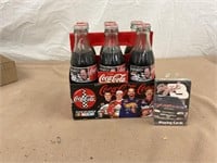 NASCAR edition 6pk glass Coca Cola & Earnhardt