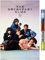 The Breakfast Club Movie Poster with Poster Clip