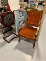 WOODEN ACCENT CHAIR, BEVITA AIR FAN, NASTASSJA