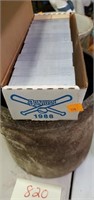 Box of 1988 Donruss Baseball  cards (still in