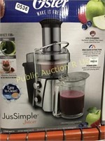 OSTER $119 RETAIL JUS SIMPLE JUICER