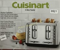 CUISINART $100 RETAIL TOASTER