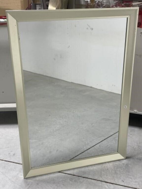 Framed Mirror, 40x28 "
