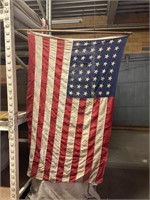 48 star Detras Flag