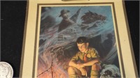 Vintage 1936 Boy Scouts Calendar Hintermeister Art