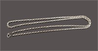 14" Sterling 925 Rope Chain