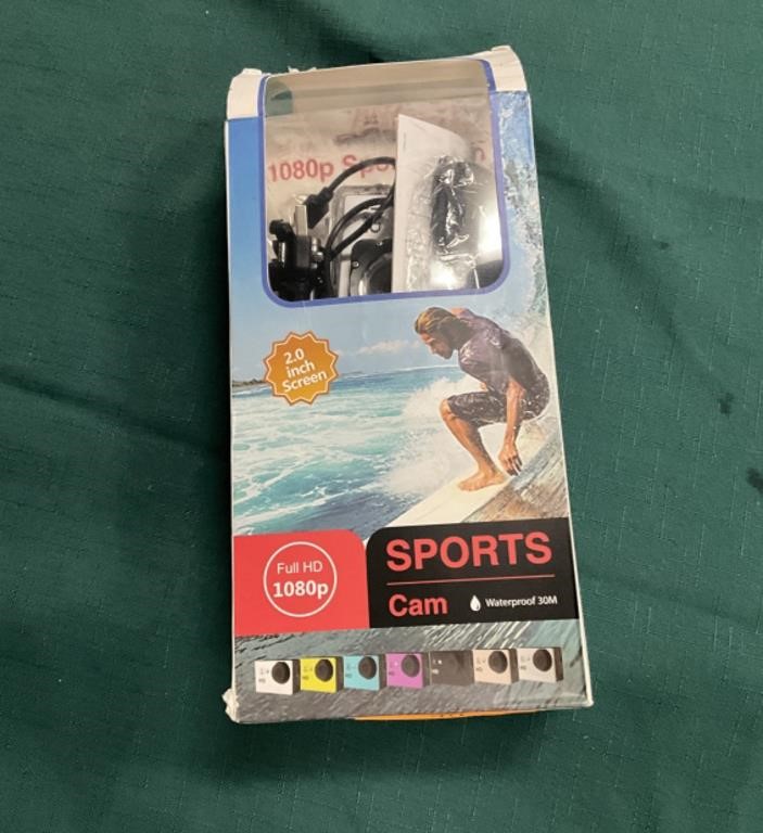Waterproof sports cam