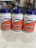 3 PACK NOW Supplements, True Focus™