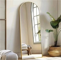 71"*26" Mirror Full Length Arched Gold