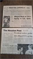 Houston Post & Chronicle  Dec 24th, 1974 CIA Quits