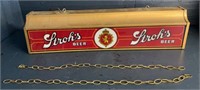 Stroh's Beer Pool Table Light