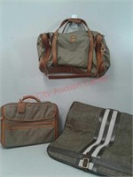Hartmann luggage bag, Melissa nylon briefcase,