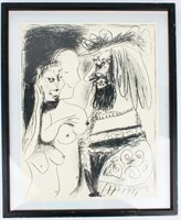 Art Pablo Picasso 1959 The Old King Lithograph