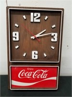 Vintage Coca-Cola advertising clock