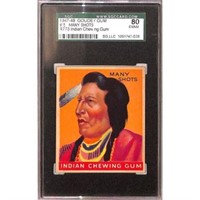 1947-48 Goudey Indian #75 Sgc 80