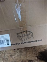 Tohifer baby Playpen w/Mat