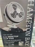 Hampton Bay 6" Desktop Fan NIB