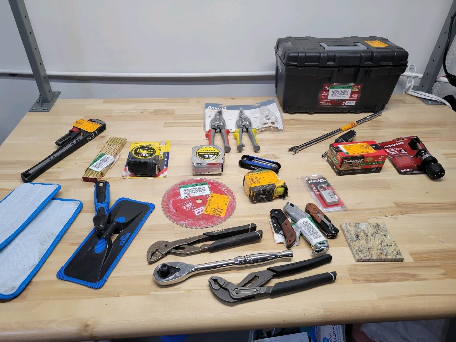 Lot Of Hand Tools For Repairs