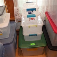 5 STORAGE CONTAINERS