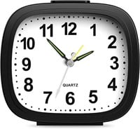 NEW Analog Alarm Clock w/Light
