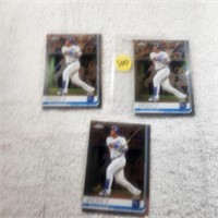 3-2019 Topps Chrome Salvador Perez Cards