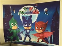 Giant Pj Masks Wall Tapestry And Hat