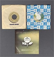 Three Fleetwood Mac 45 Single Vinyl Records