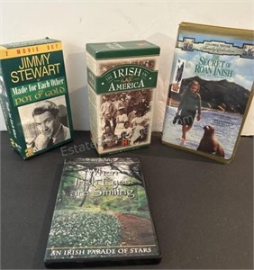 IRISH THEMED ENTERTAINMENT VHS AND CD MUSIC “The