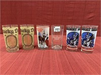 5 Kentucky Derby Mint Julep Glasses:  Two