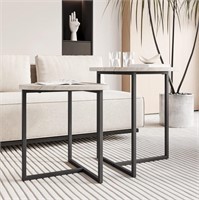 Round Coffee Table Set of 2 End Tables