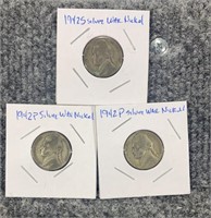 3 War Nickels