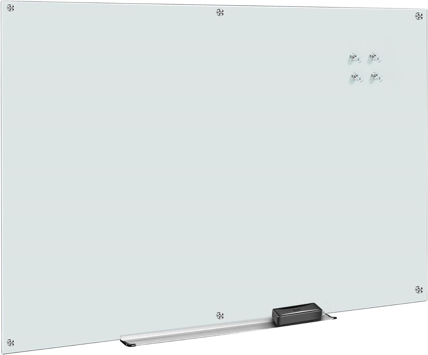 Basics Magnetic Dry Erase Board  6' x 4'