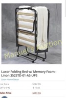 LUXOR FOLDING BED