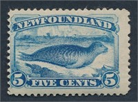 CANADA NEWFOUNDLAND #55 MINT FINE-VF H