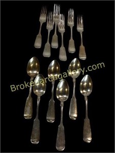 Sterling Spoons, Forks