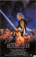 Star Wars Return of Jedi Autograph Poster