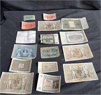 Lot of German currency PB