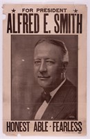 ALFRED E. SMITH CAMPAIGN POSTER