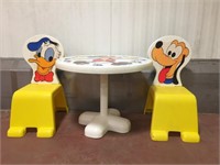 Walt Disney Table & Chairs