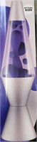 Spencer Gifts Silver and Blue Lava Lamp