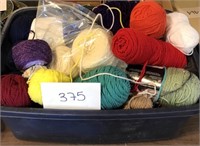 Large Yarn Lot; Crafting and More
