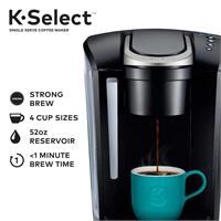 $170  Keurig K-Select Single-Serve K-Cup Pod Coffe