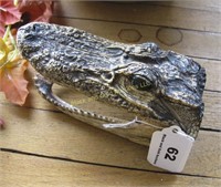 Alligator head, 5 1/2" long