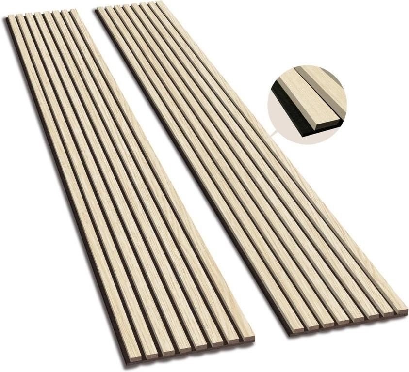 Olanglab Wood Slats Acoustic Wall Panels