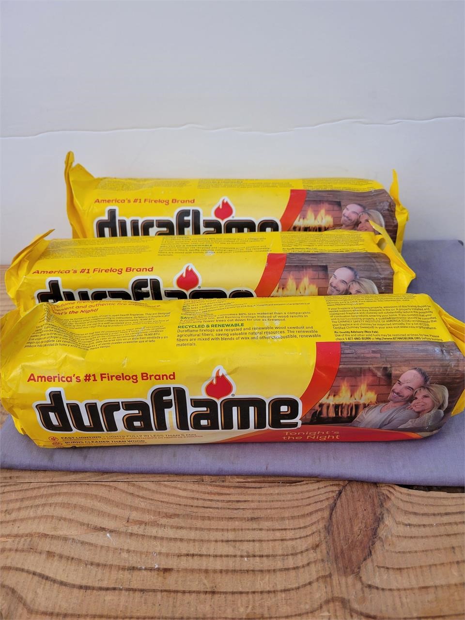 3 Duraflame Fire Logs