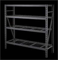 New MAXIMUM, Adjustable 4-Shelf Heavy Duty Steel M