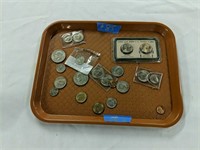 Group Of Coins Eisenhower Dollars Kennedy Halves