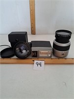 Camera Lenses and Flash