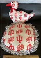 (2)INDIANA UNIVERSITY PILLOWS-ASSORTED