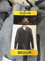 Zeroxposur mens zip up jacket M